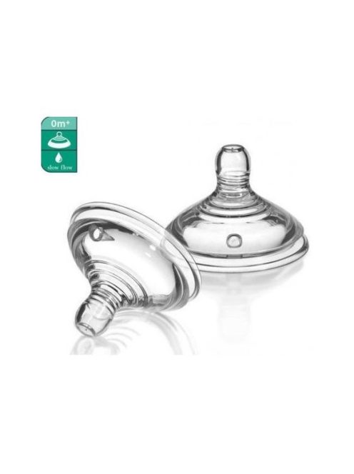 Tommee Tippee Lassú folyású Anticolic plus cumisüveg cumi 2db