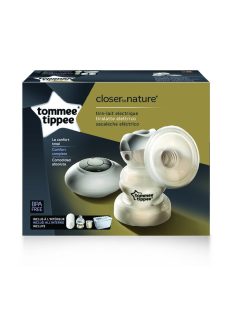   Tommee Tippee Elektromos mellszívó+ajándék Sangenic TEC pelenkacsomagoló vödör rózsaszín
