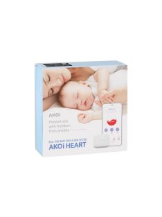   AKOi Heart babafigyelő 3az1ben - mozgás-, átfordulás- és pelenkafigyelő