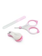 BabyOno manikűr készlet tokban rózsaszín 398/02 