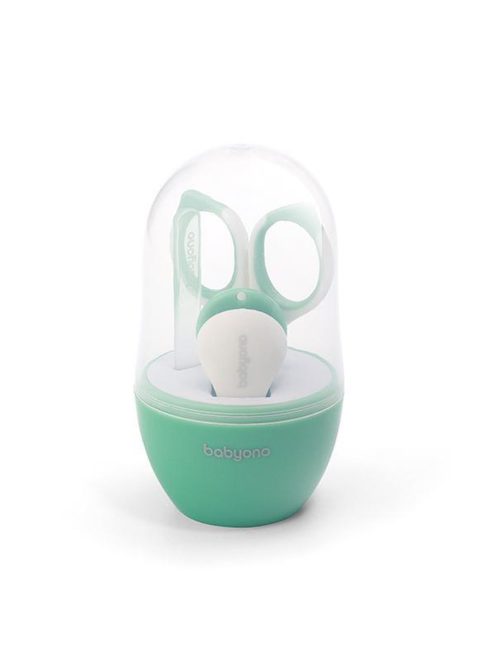 BabyOno manikűr készlet tokban zöld 398/01