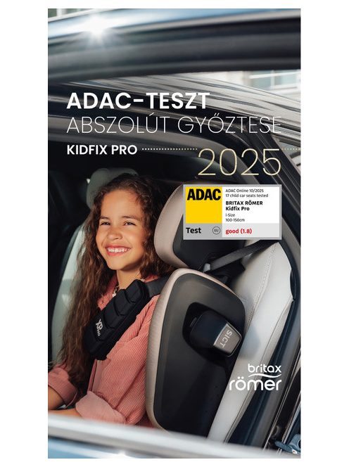 Britax Römer Kidfix Pro Style autósülés Carbon Black