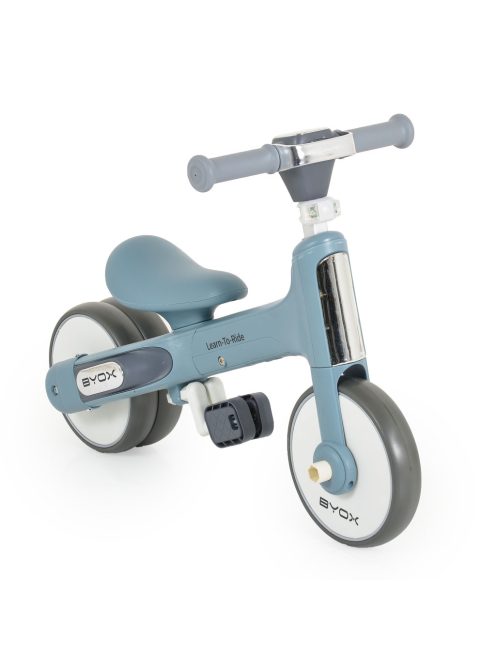 Byox LEARN-to-Ride mini futóbicikli 3 kerekű, összecsukható KÉK