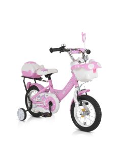 BYOX gyerek kerékpár 12es méret LÁNY PINK