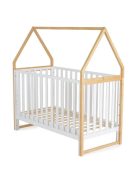 Cangaroo ASTRA fa babaágy házikó alakú, 3 magasságban állítható 60x120cm 