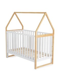   Cangaroo ASTRA fa babaágy házikó alakú, 3 magasságban állítható 60x120cm 