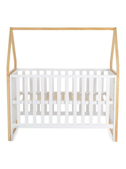 Cangaroo ASTRA fa babaágy házikó alakú, 3 magasságban állítható 60x120cm 