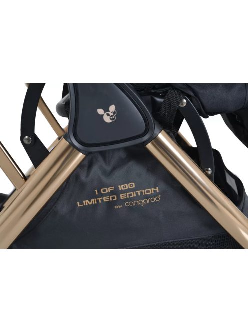 Cangaroo Easy Fold könnyen csukódó sport babakocsi óarany vázzal- Limitált kiadás 
