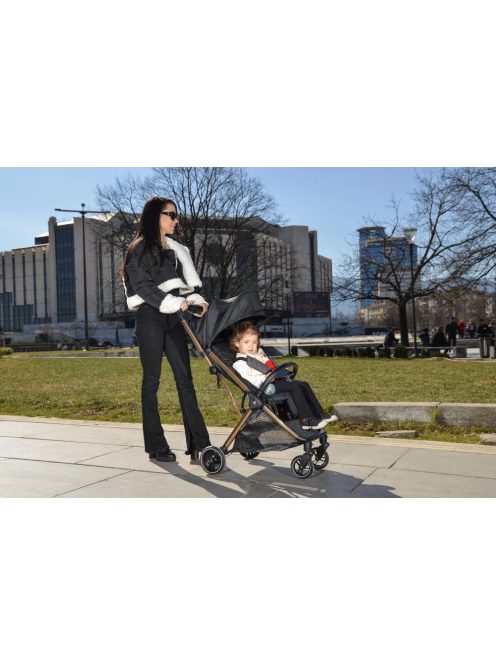 Cangaroo Easy Fold könnyen csukódó sport babakocsi óarany vázzal- Limitált kiadás 