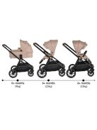 Cangaroo CELEBRITY multifunkciós 2 részes 2IN1 babakocsi szett BÉZS 