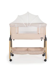   Cangaroo ADORO babaöböl szúnyoghálóval, 7 poz. dönthető, kerekes,+tároló BÉZS
