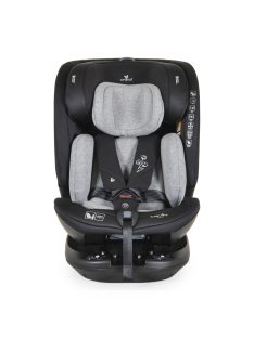   Cangaroo GRAVITY I-size autós ülés 40-150cm, SPS, forgatható talp, pamut huzat SZÜRKE 