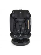 Cangaroo GRAVITY I-size autós ülés 40-150cm, SPS, forgatható talp, pamut huzat SZÜRKE 