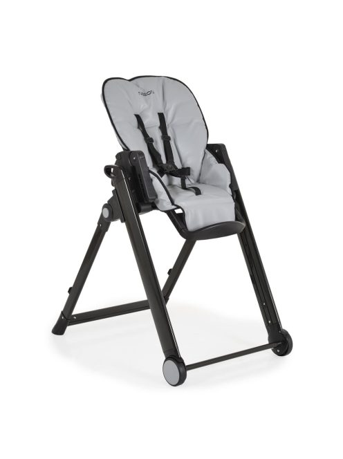 Cangaroo NERON etetőszék multifunkciós, fekete vázzal SZÜRKE