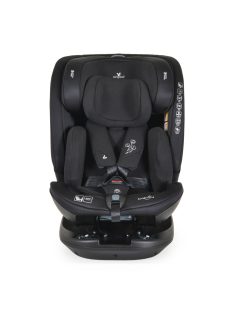   Cangaroo GRAVITY I-size autós ülés 40-150cm, SPS, forgatható talp, pamut huzat FEKETE 