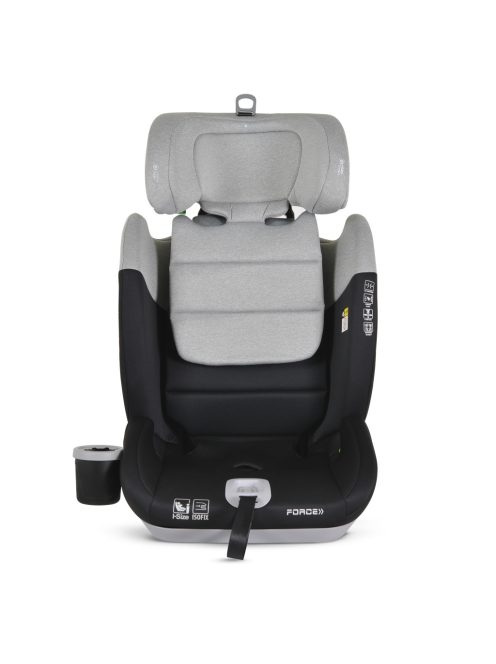 Cangaroo FORCE autós ülés I-SIZE, 76-150cm, ISOFIX, pohártartóval, SPS, Szürke
