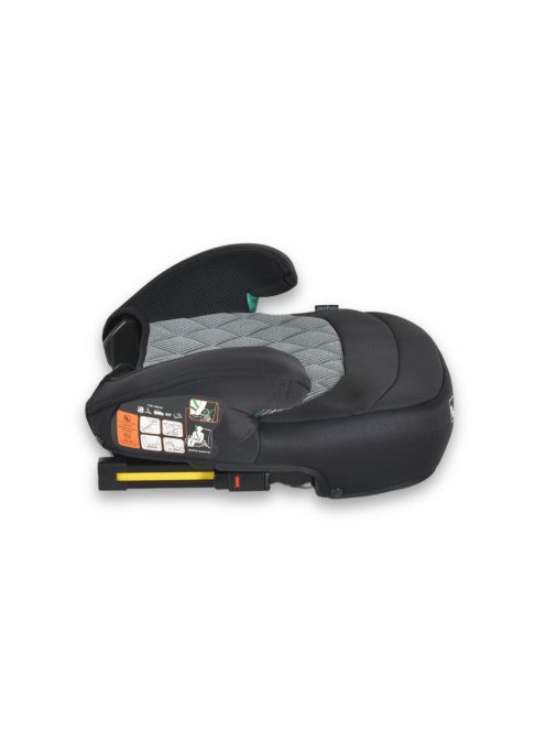 Cangaroo JAX autós ülésmagasító háttámlával 125-150cm rögzítő hevederrel, ISOFIX SZÜRKE 