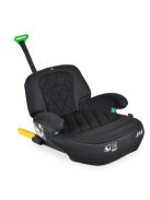 Cangaroo JAX autós ülésmagasító háttámlával 125-150cm rögzítő hevederrel, ISOFIX FEKETE