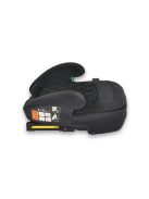 Cangaroo JAX autós ülésmagasító háttámlával 125-150cm rögzítő hevederrel, ISOFIX FEKETE