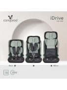 Cangaroo iDRIVE autós ülés 76-150cm TITANIUM SZÜRKE 