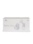 Cangaroo SIENA elektromos és kézi mellszívó 2in1, tölthető, 210ml 