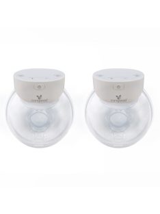   Cangaroo ELIRIA DUO kéz nélküli mellszívó pulóver alá 2 tartályos FEHÉR