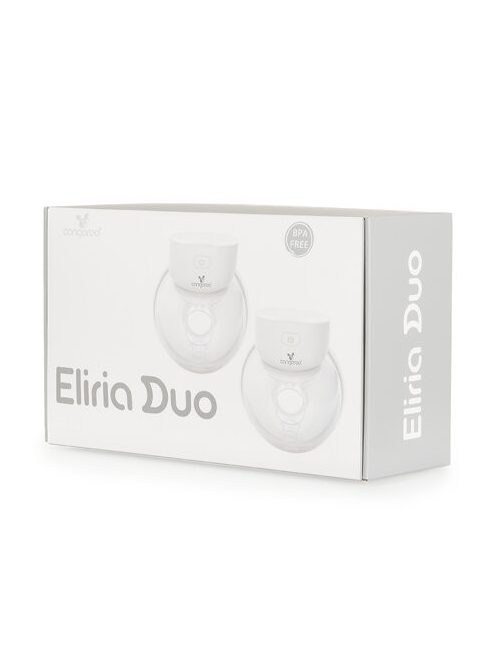 Cangaroo ELIRIA DUO kéz nélküli mellszívó pulóver alá 2 tartályos FEHÉR