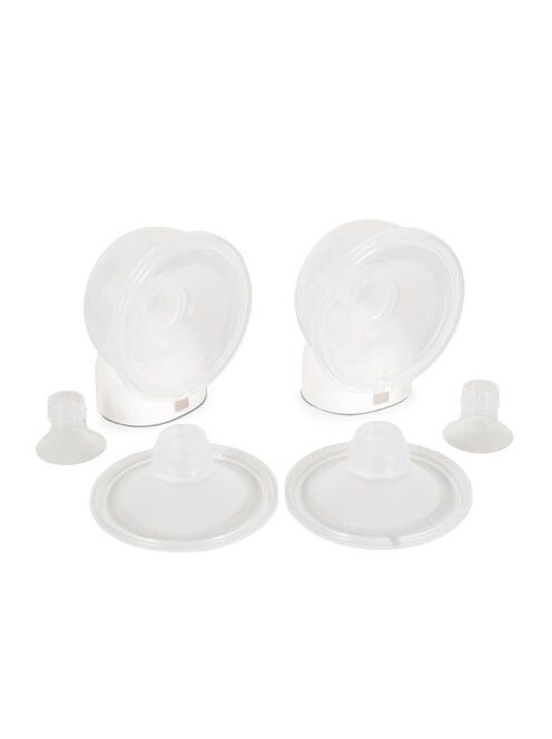 Cangaroo ELIRIA DUO kéz nélküli mellszívó pulóver alá 2 tartályos FEHÉR