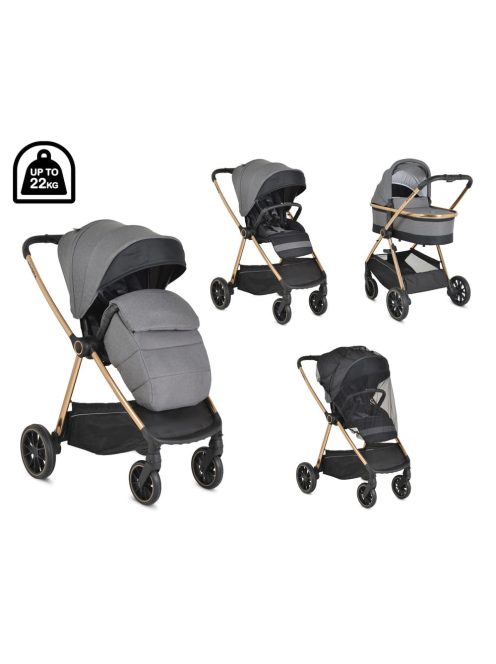 Cangaroo Hydra 2in1 babakocsi szürke 