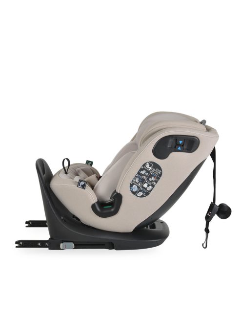 Cangaroo GTS prémium autós ülés 40-150cm SPS, 360fokban forgatható BÉZS 