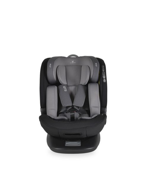 Cangaroo GTS prémium autós ülés 40-150cm SPS, 360fokban forgatható SZÜRKE 