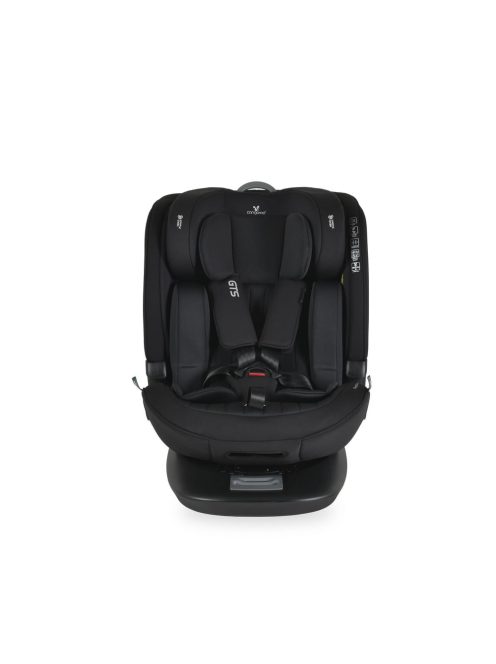 Cangaroo GTS prémium autós ülés 40-150cm SPS, 360fokban forgatható FEKETE 