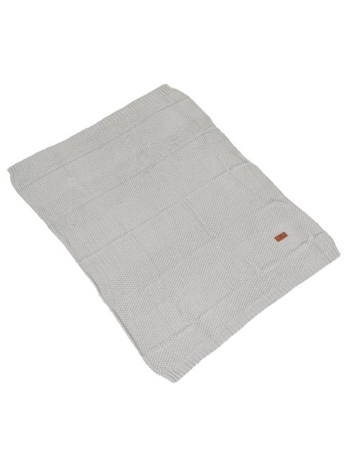 Cangaroo POPCORN Kötött takaró 80x100cm SZÜRKE 