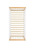 Cangaroo SIERRA fa babaágy rácsos 60x120cm FEHÉR-NATUR 