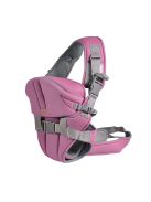 Cangaroo CARRY GO hordozó 4 pozíciós, kapucnis PINK 