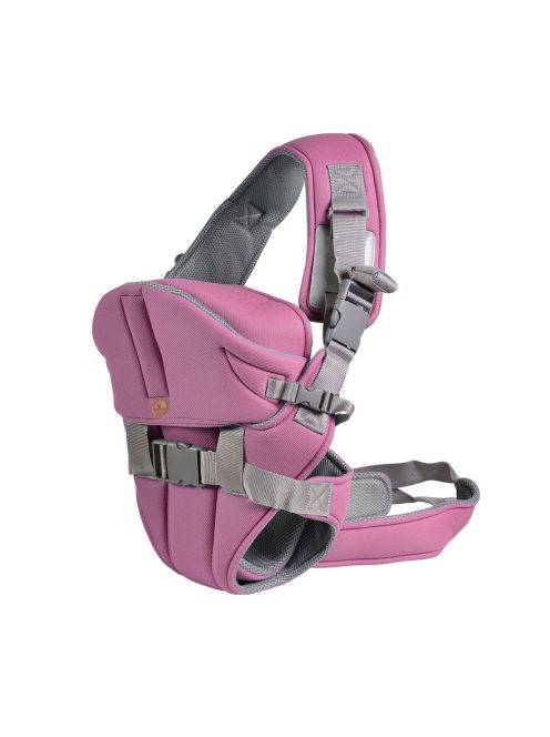 Cangaroo CARRY GO hordozó 4 pozíciós, kapucnis PINK 