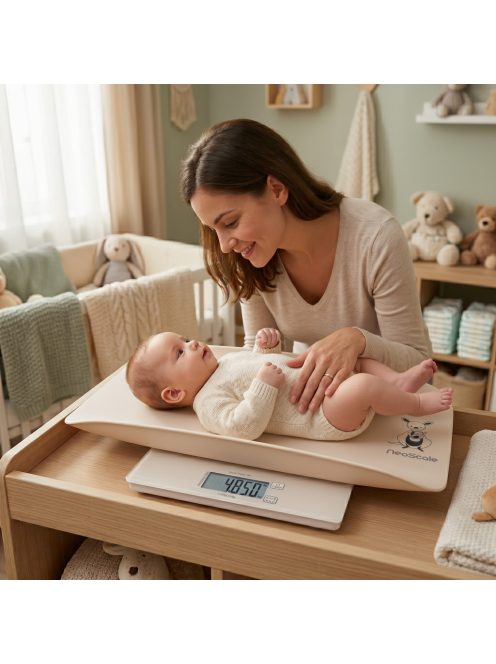 Cangaroo NEOSCALE elektronikus mérleg 2in1 SZÜRKE 