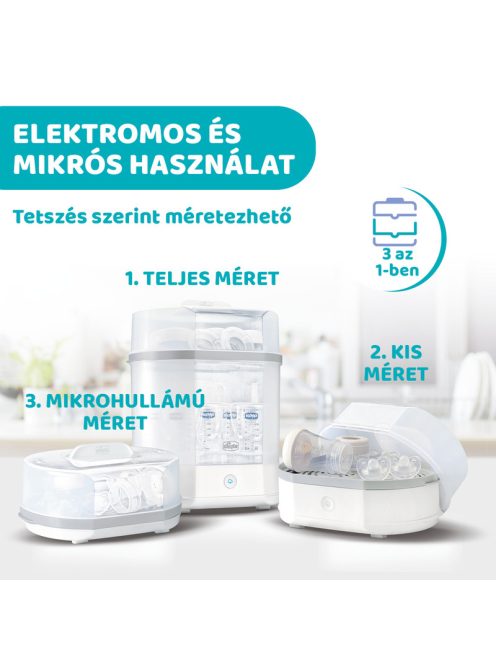 Chicco Elektromos gőzsterilizáló 3in1