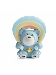   Chicco Rainbow Bear - Szivárvány maci zene-fény projektor kék