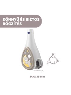   Chicco Next 2 Dreams zenélő forgóka - éjszakai fény neutral