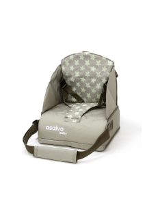 Asalvo Go Anywhere textil székmagasító Stars Beige