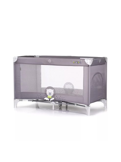 Chipolino Capri fix utazóágy - Bear grey 