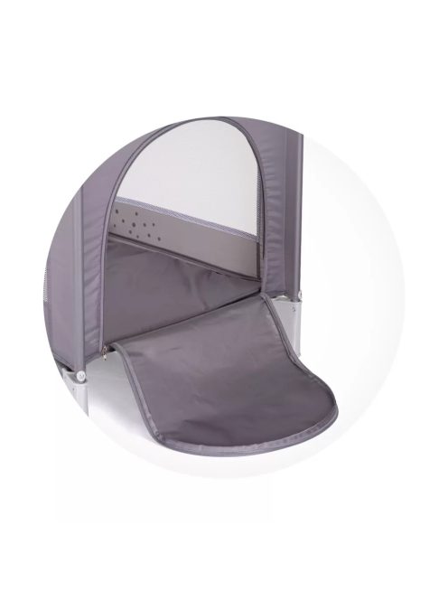 Chipolino Capri fix utazóágy - Bear grey 