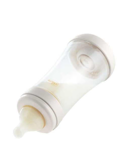 Chicco Perfect5 240 ml biofunkcionális cumisüveg  közepes folyású beige