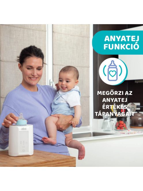 Chicco Cumisüveg-melegítő Home otthonra