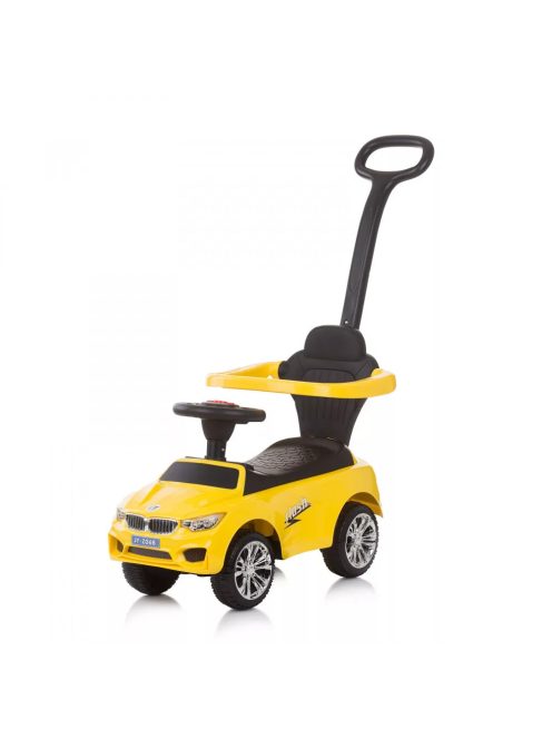  Chipolino Flash bébitaxi tolókarral és kupolával - yellow 