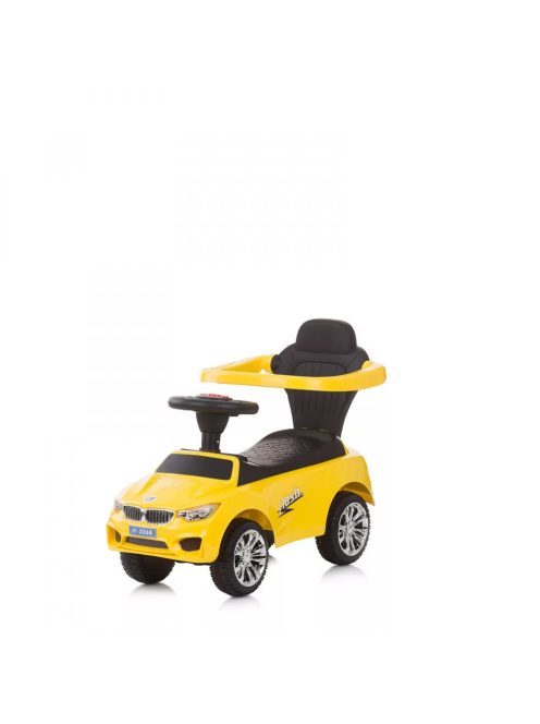  Chipolino Flash bébitaxi tolókarral és kupolával - yellow 