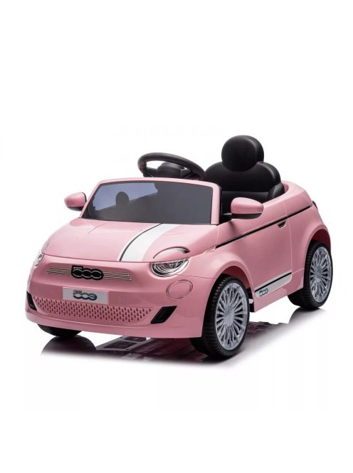 Chipolino Fiat 500 elektromos autó - pink 