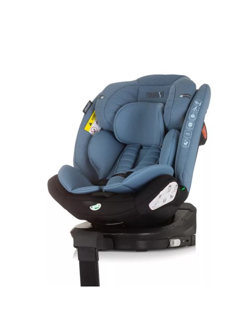  Chipolino Tourino 360 I-Size autósülés 40-150 cm - Blue 