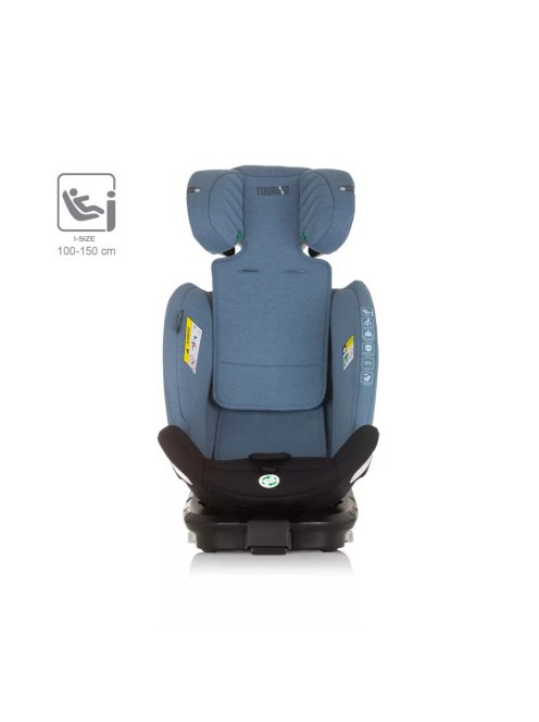  Chipolino Tourino 360 I-Size autósülés 40-150 cm - Blue 